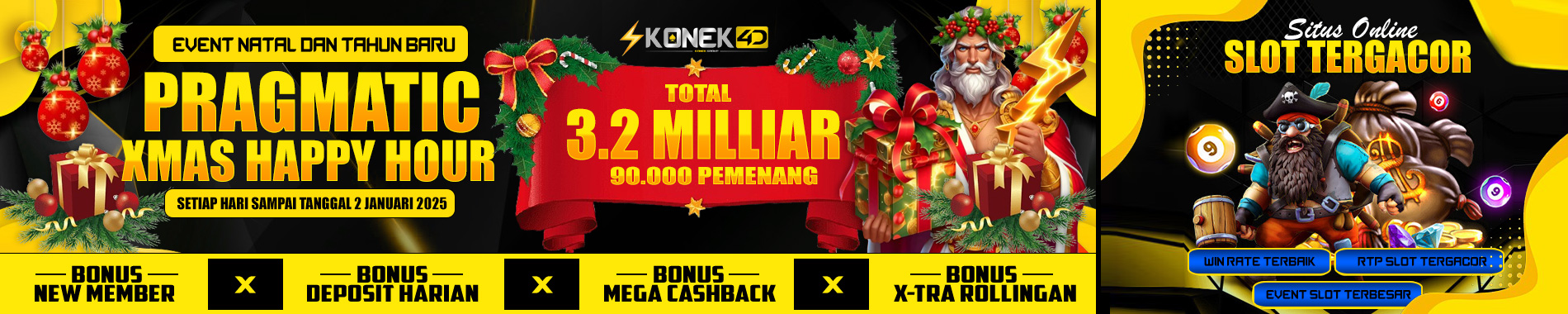 EVENT NATAL KONEK4D MIN DEPO 5K